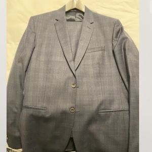 Mens LUXURY REISS "CHESTER" SLIM FIT 2 PIECE SUIT In NAVY BLUE 40R